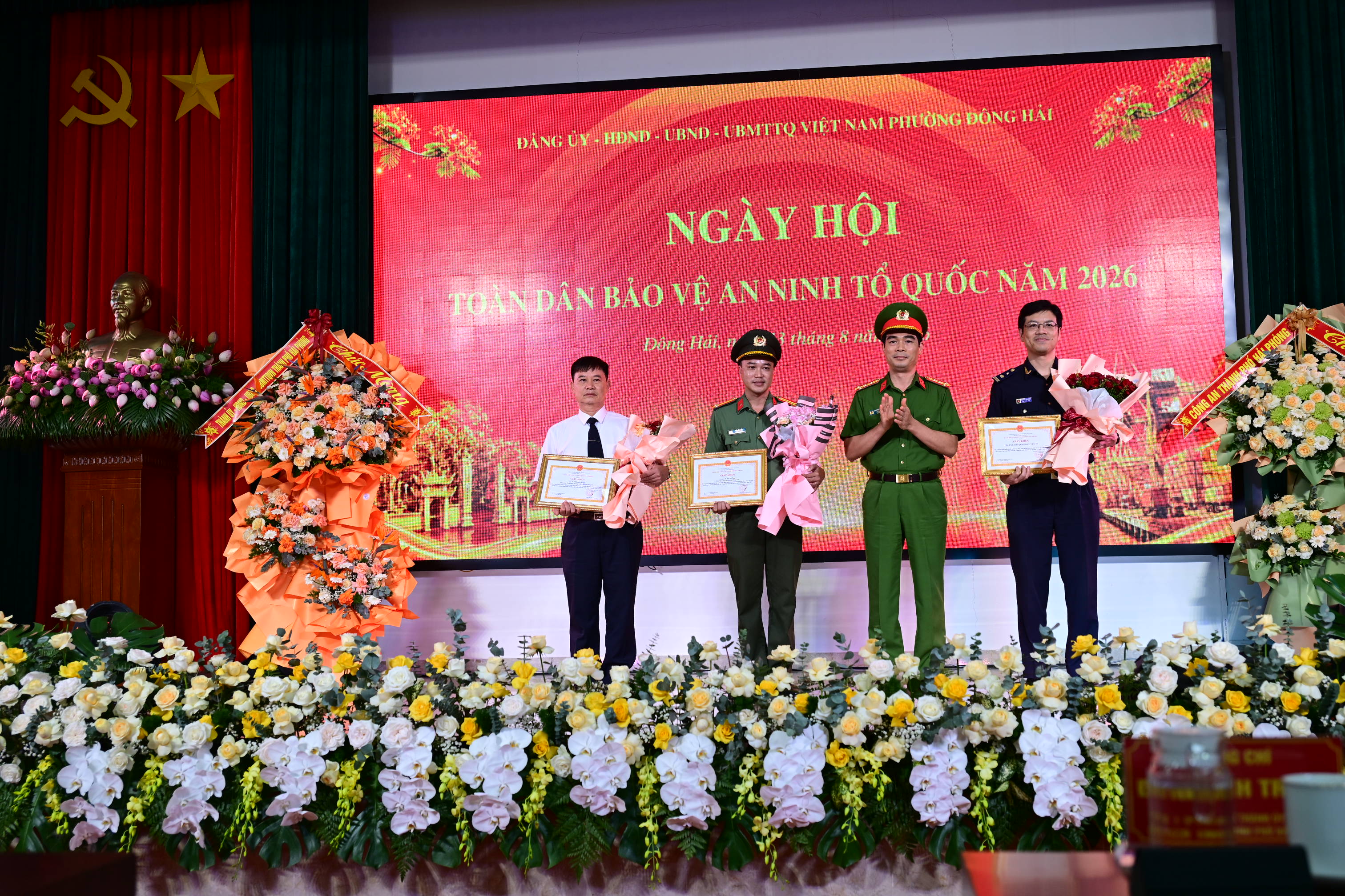 Phường Đông Hải tổ chức Ngày hội toàn dân bảo vệ an ninh Tổ quốc năm 2026